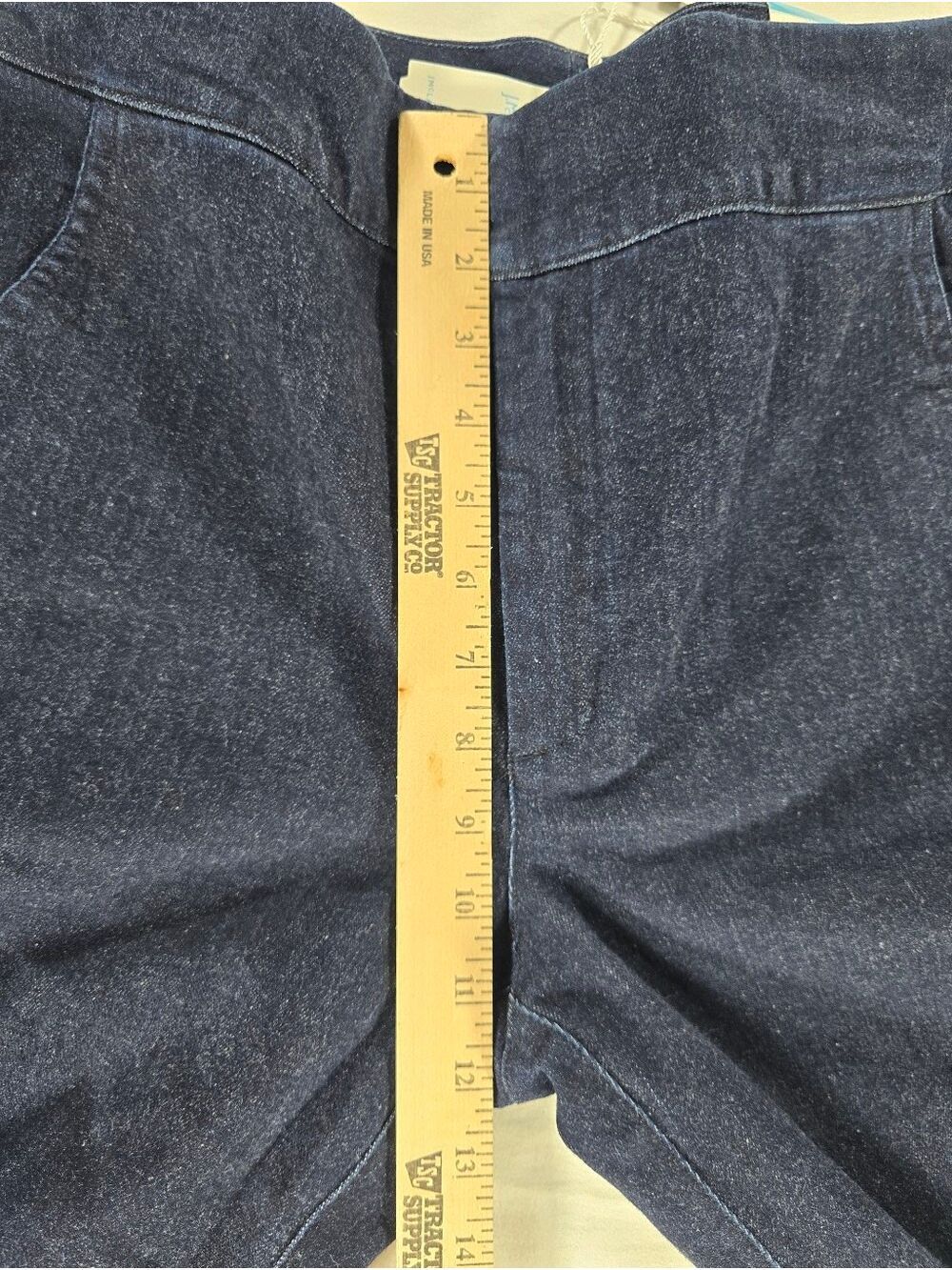 NEW J.Mclaughlin Foster Pant Straight Blue Jeans Women's 6 Stretch Denim Trouser - Picture 10 of 11